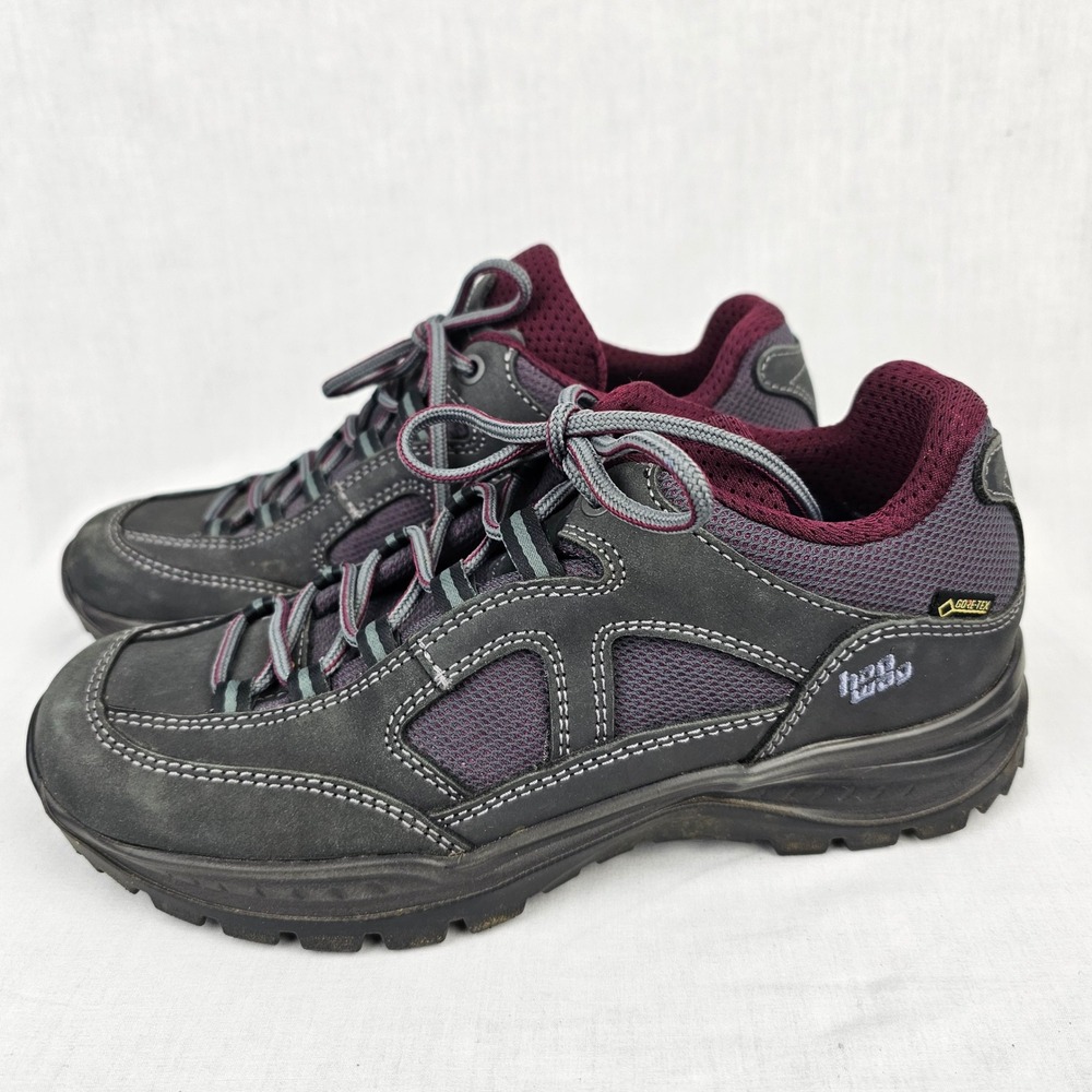 Hanwag Grittstone II Lady GTX Hiking Shoes‎ Women's Gray Waterproof Size 9